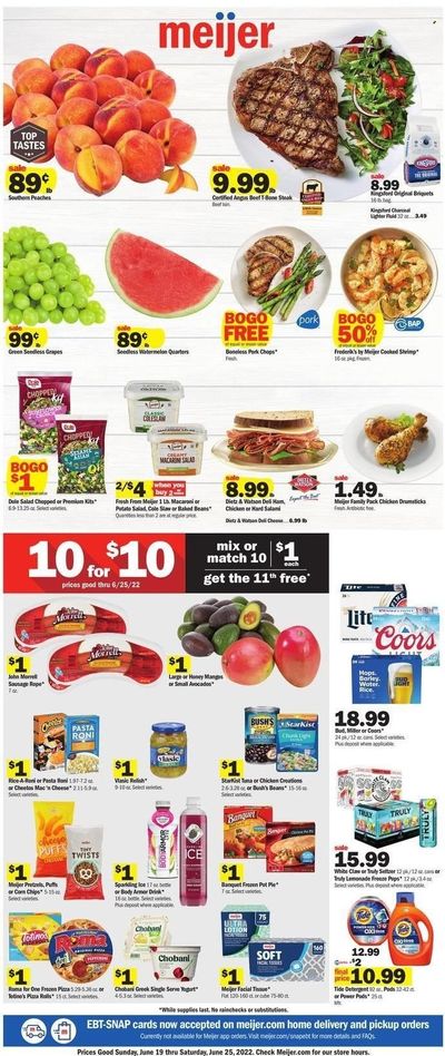 Meijer (IN) Weekly Ad Flyer June 17 to June 24