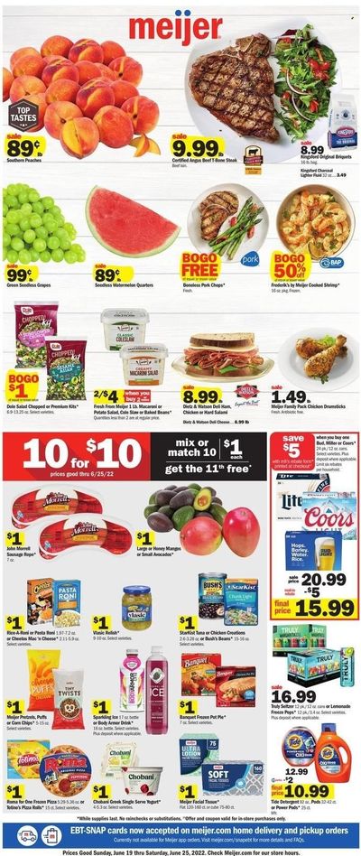 Meijer (OH) Weekly Ad Flyer June 17 to June 24