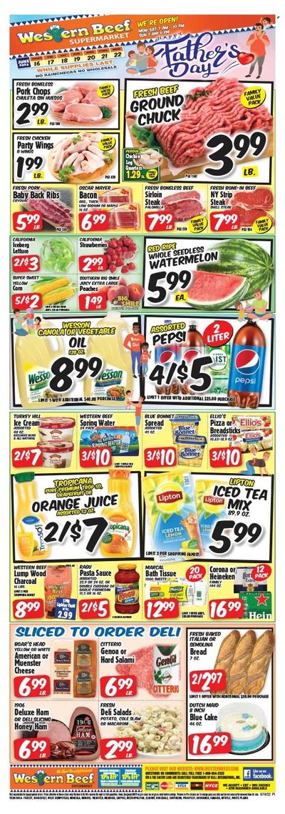 Western Beef (FL, NY) Weekly Ad Flyer June 17 to June 24