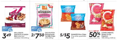 Sobeys Ontario: Kashi Bars $1.44 After Coupon and Air Miles