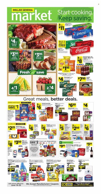 Dollar General (TX, VA) Weekly Ad Flyer June 20 to June 27