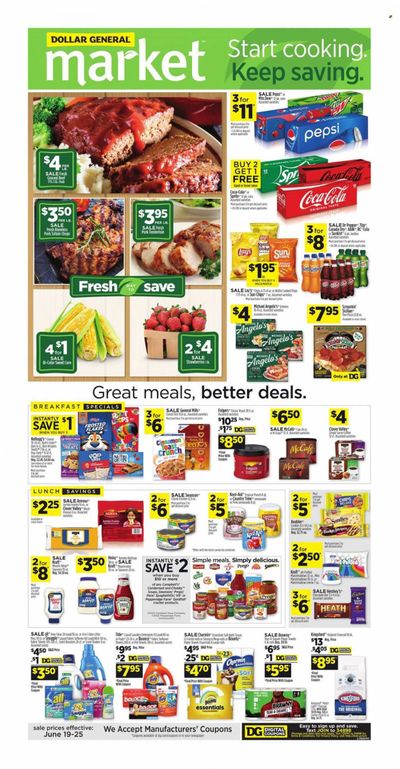 Dollar General (AL, GA, KY, LA, TN) Weekly Ad Flyer June 20 to June 27