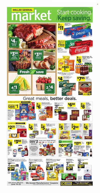 Dollar General (FL) Weekly Ad Flyer June 20 to June 27