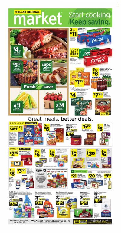 Dollar General (OH) Weekly Ad Flyer June 20 to June 27
