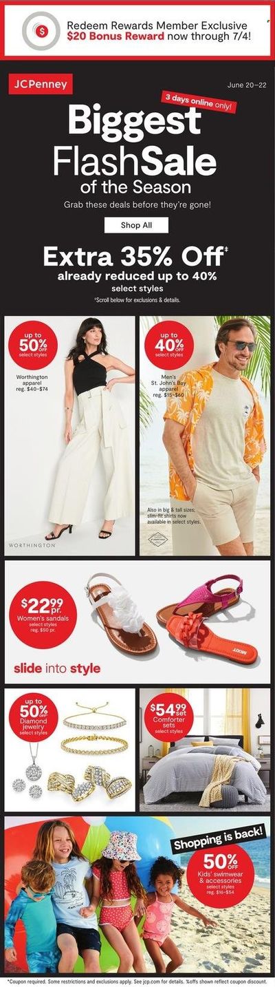 JCPenney Weekly Ad Flyer June 20 to June 27