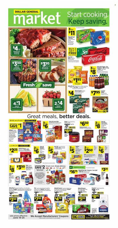 Dollar General (LA) Weekly Ad Flyer June 20 to June 27