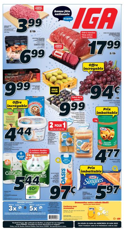 IGA (QC) Flyer June 23 to 29