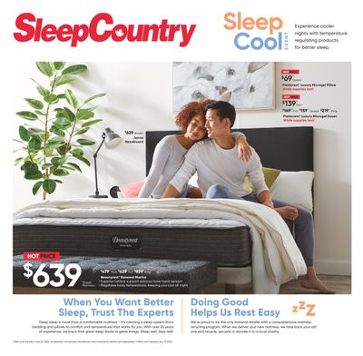 Sleep Country Flyer June 20 to 26