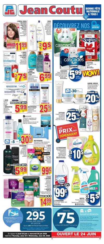 Jean Coutu (QC) Flyer June 23 to 29