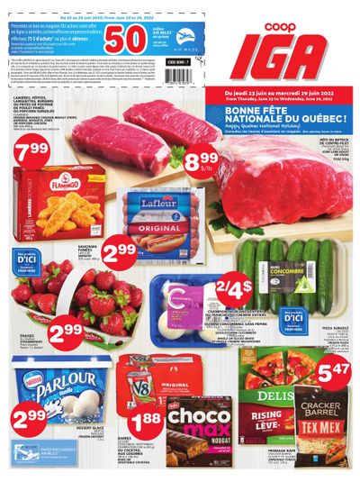 Coop IGA Flyer June 23 to 29 Coop IGA Flyer June 23 to 29
