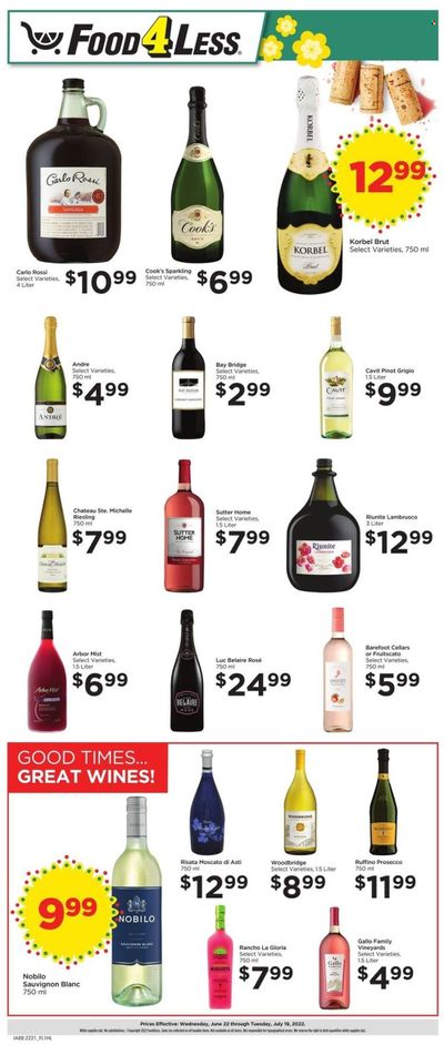 Food 4 Less (CA) Weekly Ad Flyer June 21 to June 28