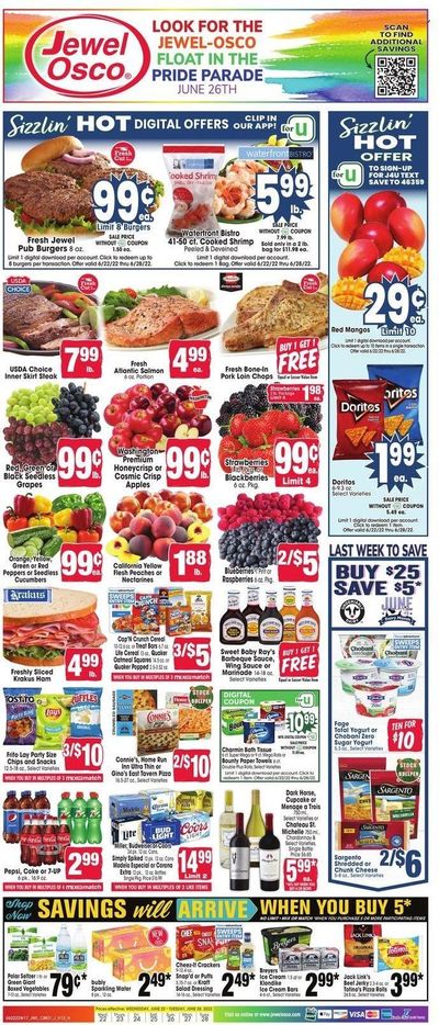 Jewel Osco (IL) Weekly Ad Flyer June 21 to June 28
