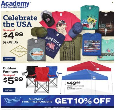 Academy Sports + Outdoors Weekly Ad Flyer June 21 to June 28