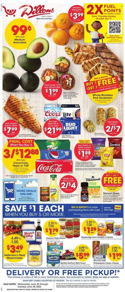 Dillons (KS) Weekly Ad Flyer June 21 to June 28