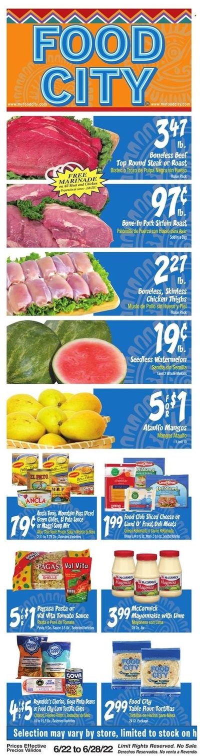 Food City (AZ) Weekly Ad Flyer June 21 to June 28
