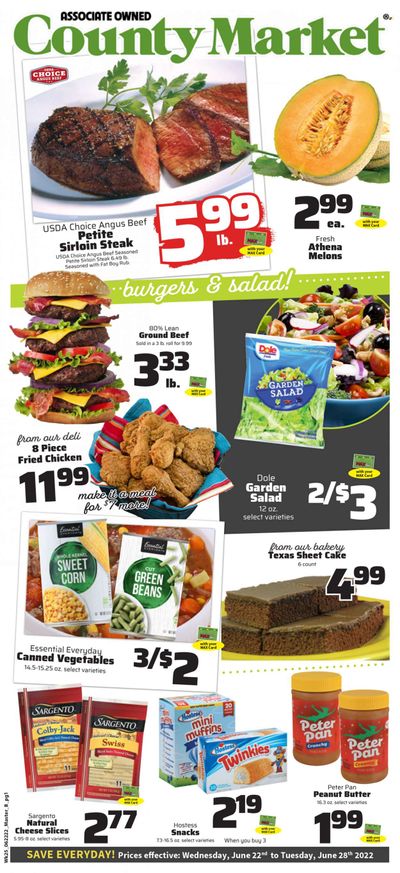 County Market (IL, IN, MO) Weekly Ad Flyer June 21 to June 28