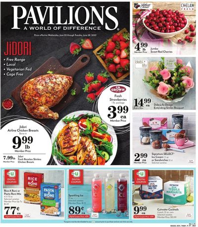 Pavilions (CA) Weekly Ad Flyer June 21 to June 28