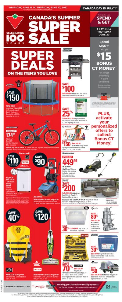 Canadian Tire (Atlantic) Flyer June 23 to 30