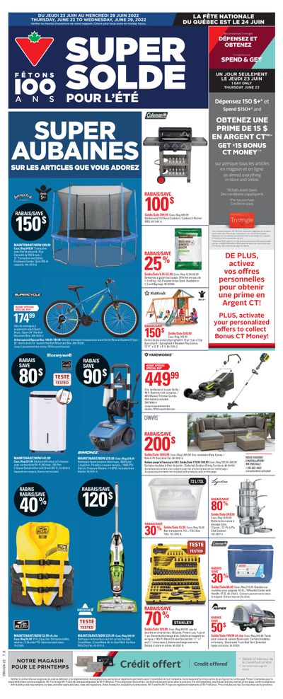 Canadian Tire (QC) Flyer June 23 to 29