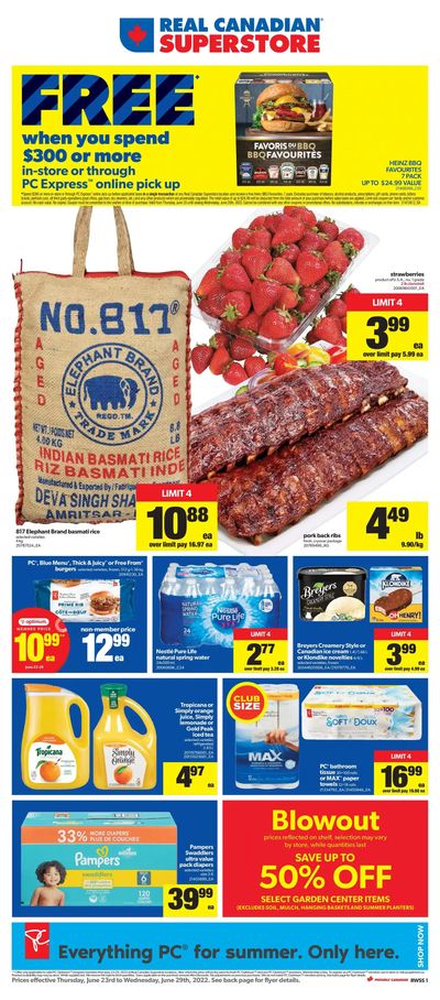 Real Canadian Superstore (West) Flyer June 23 to 29