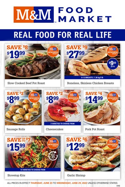 M&M Food Market (ON) Flyer June 23 to 29