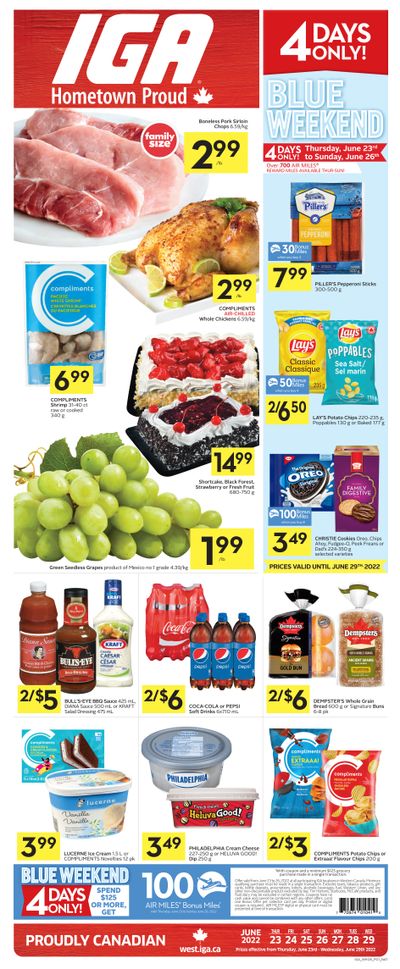 IGA (West) Flyer June 23 to 29