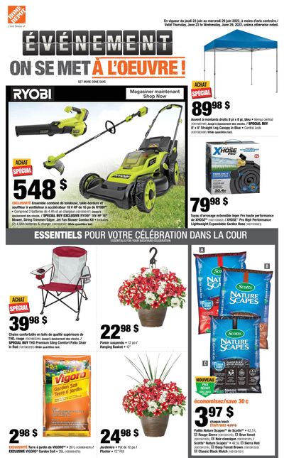 Home Depot (QC) Flyer June 23 to 29