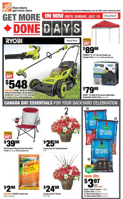 Home Depot (Atlantic) Flyer June 23 to 29