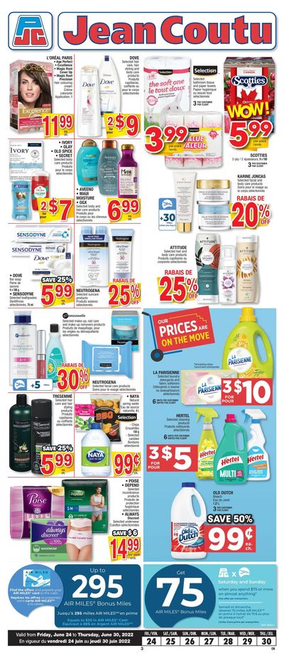 Jean Coutu (ON) Flyer June 24 to 30