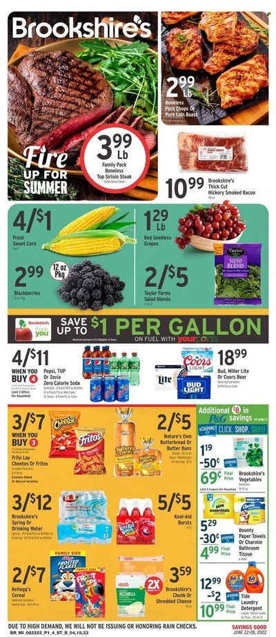 Brookshires (AR, LA, TX) Weekly Ad Flyer June 22 to June 29