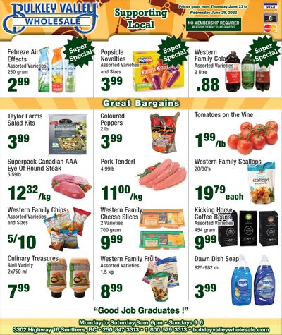 Bulkley Valley Wholesale Flyer June 23 to 29