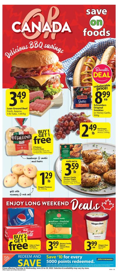 Save on Foods (AB) Flyer June 23 to 29