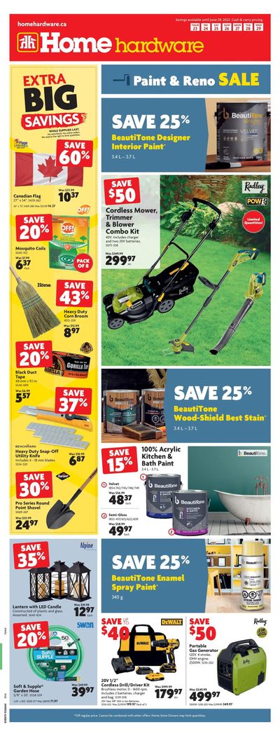 Home Hardware (ON) Flyer June 23 to 29
