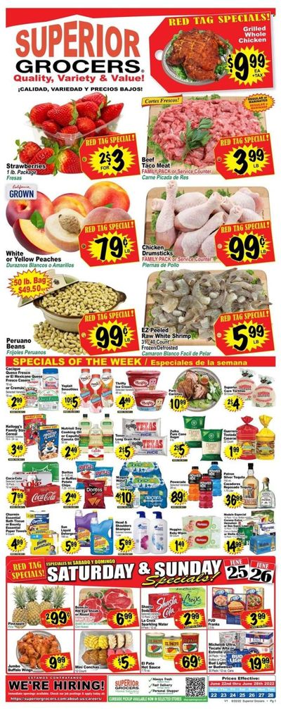 Superior Grocers (CA) Weekly Ad Flyer June 23 to June 30
