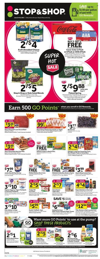 Stop & Shop (RI) Weekly Ad Flyer June 23 to June 30