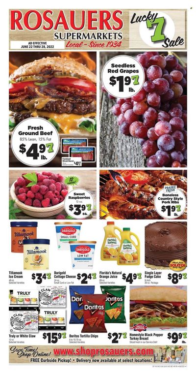 Rosauers (ID, MT, OR, WA) Weekly Ad Flyer June 23 to June 30