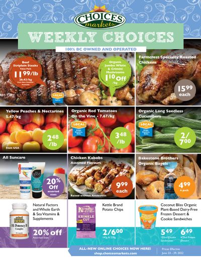 Choices Market Flyer June 23 to 29