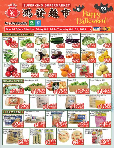 Superking Supermarket (North York) Flyer October 25 to 31