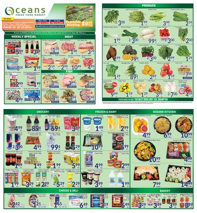 Oceans Fresh Food Market (Brampton) Flyer June 24 to 30