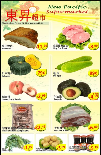 New Pacific Supermarket Flyer June 24 to 30