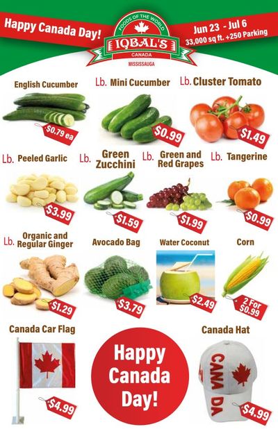 Iqbal Foods (Mississauga) Flyer June 23 to July 6