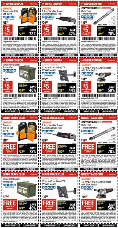 Harbor Freight Weekly Ad Flyer June 24 to July 1