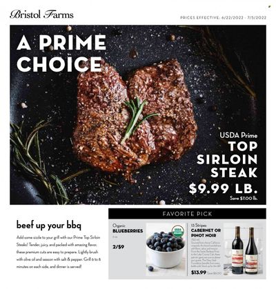 Bristol Farms (CA) Weekly Ad Flyer June 24 to July 1
