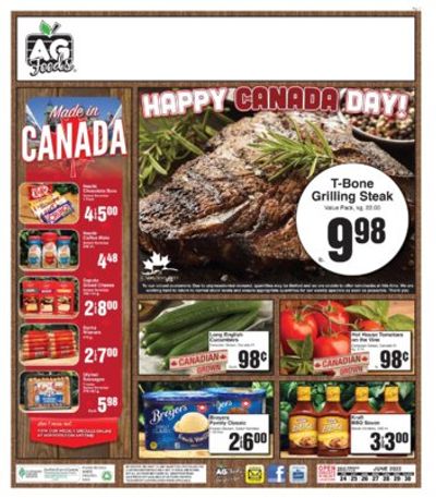 AG Foods Flyer June 24 to 30