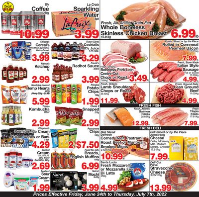 Greco's Fresh Market Flyer June 24 to July 7