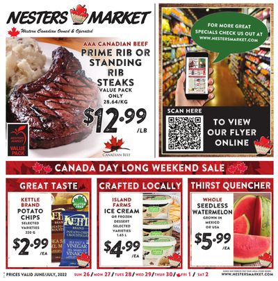 Nesters Market Flyer June 26 to July 2
