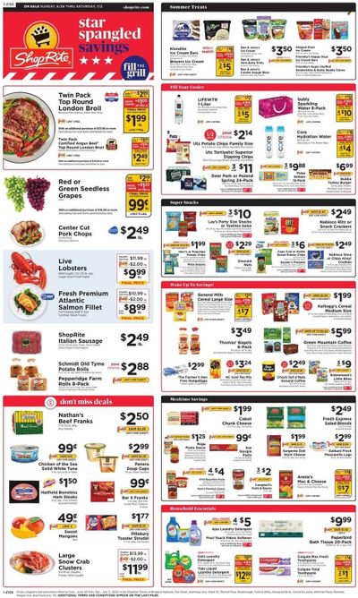 ShopRite (CT, DE, MD, NJ, NY, PA) Weekly Ad Flyer June 24 to July 1