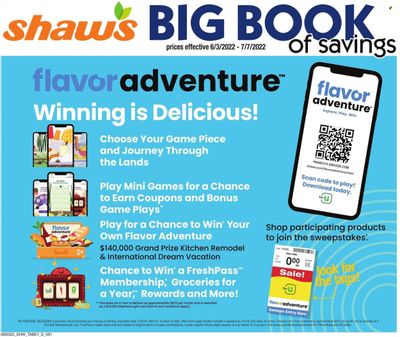 Shaw’s (MA, ME, NH, RI, VT) Weekly Ad Flyer June 24 to July 1