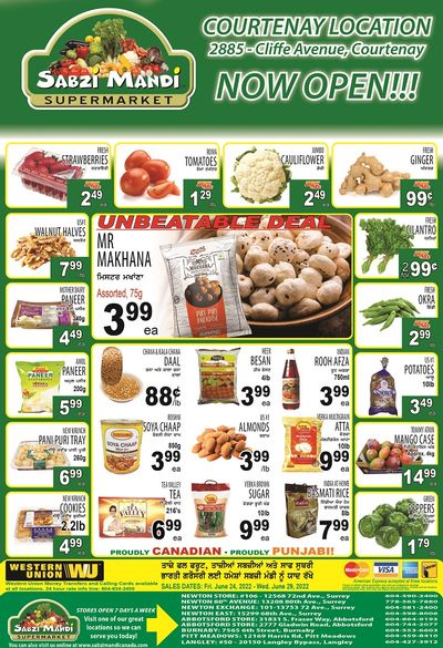 Sabzi Mandi Supermarket Flyer June 24 to 30