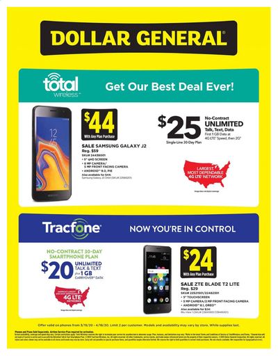 Dollar General Weekly Ad & Flyer March 15 to April 18